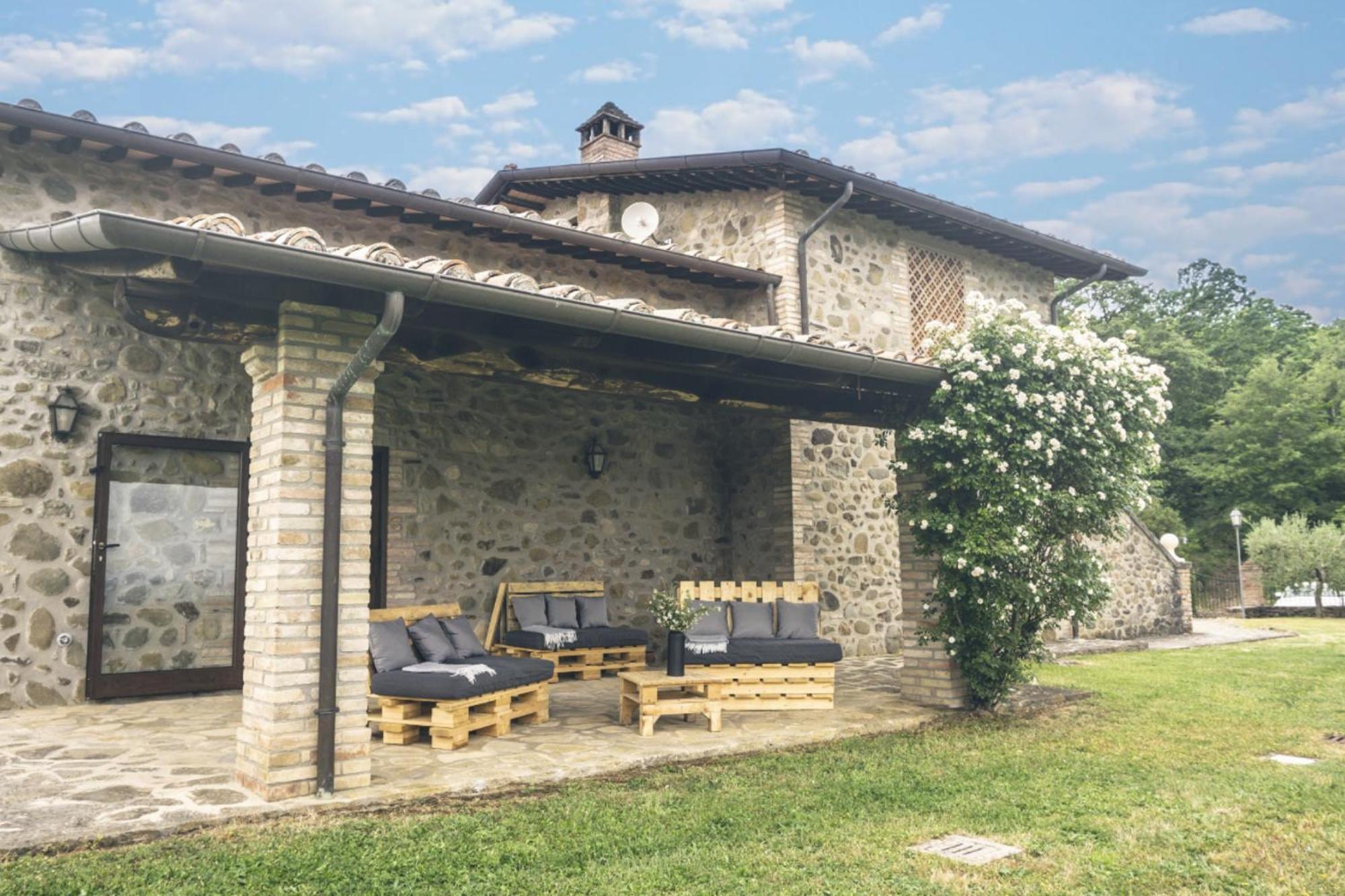 Villa Elisa - Private Pool & Airco Near Reschio Castle Lugnano Экстерьер фото