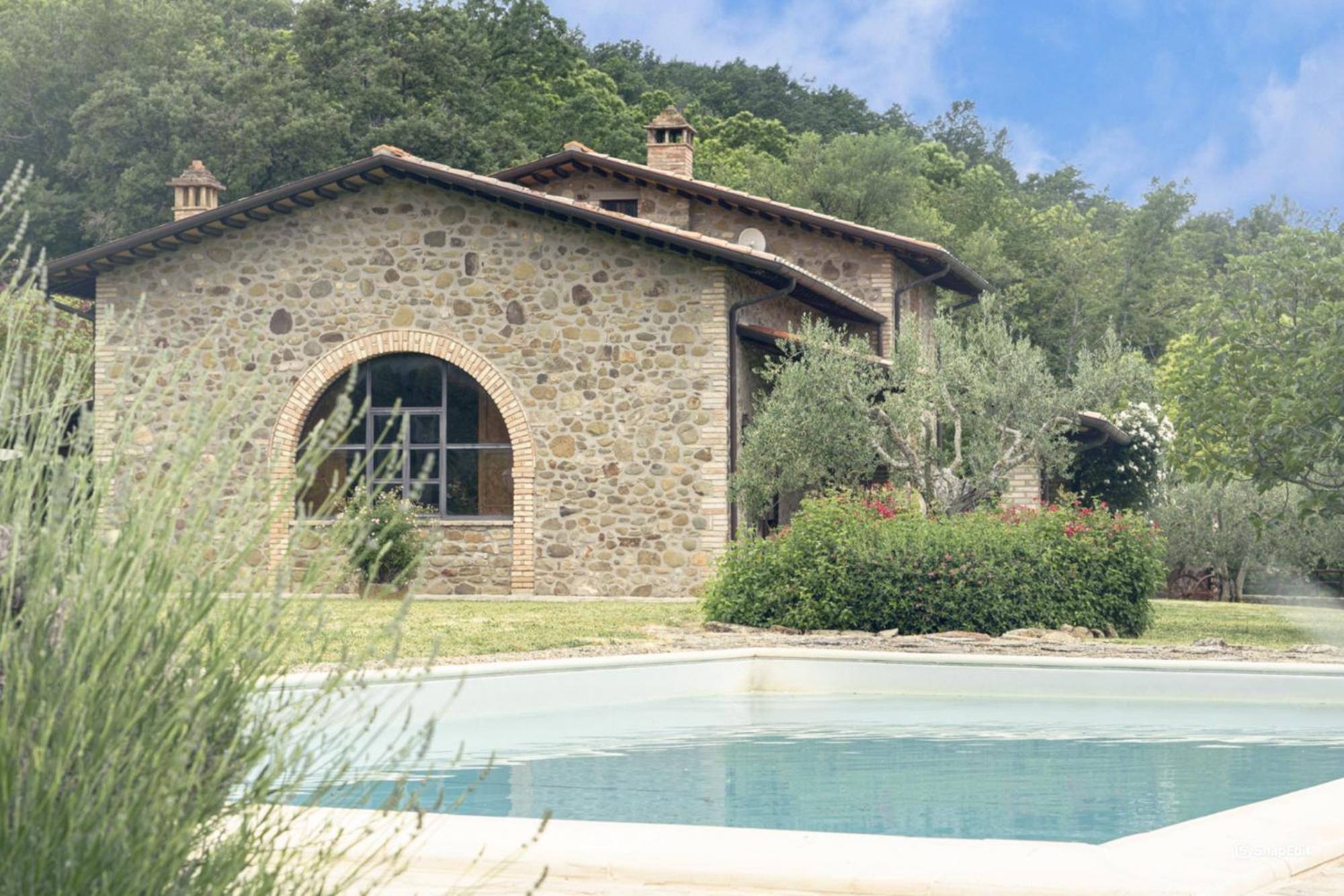 Villa Elisa - Private Pool & Airco Near Reschio Castle Lugnano Экстерьер фото